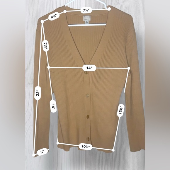 A NEW DAY Women’s Casual Button Down Cardigan - Picture 5 of 7